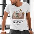 Retired 2025 A New Chapter Begins Retirement Teacher Book Men's V-Neck T-Shirt Retired 2025 A New Chapter Begins Retirement Teacher Book Men's V-Neck T-Shirt