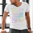 Return To Library Card Book Due Date Bookish Rainbow Reading Men's V-Neck T-Shirt