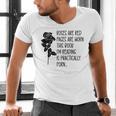 Roses Are Red Pages Are Worn Spicy Book Reading Smut Reader Men's V-Neck T-Shirt Roses Are Red Pages Are Worn Spicy Book Reading Smut Reader Men's V-Neck T-Shirt