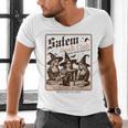 Salem Book Club Bookish Halloween Retro Salem Witch Book Men's V-Neck T-Shirt Salem Book Club Bookish Halloween Retro Salem Witch Book Men's V-Neck T-Shirt