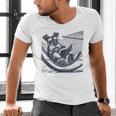 Schnauzer Hammock Reading Book Schnauzer Glasses Men's V-Neck T-Shirt Schnauzer Hammock Reading Book Schnauzer Glasses Men's V-Neck T-Shirt