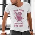 Silly Goose Book Club Men's V-Neck T-Shirt