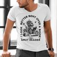 Smut Reader Skeleton Book Lover Dark Humor Art Premium Tri-Blend Men's V-Neck T-Shirt Smut Reader Skeleton Book Lover Dark Humor Art Premium Tri-Blend Men's V-Neck T-Shirt