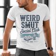 Spicy Romance Book Reader Fan Weird Smut Social Club Men's V-Neck T-Shirt Spicy Romance Book Reader Fan Weird Smut Social Club Men's V-Neck T-Shirt