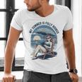 My Summer Is Fully Booked Fun Girls Summer Book Lovers Men's V-Neck T-Shirt
