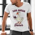 Teacher Silly Goose Reading Book Teaching Tiny Human Tamer Men's V-Neck T-Shirt Teacher Silly Goose Reading Book Teaching Tiny Human Tamer Men's V-Neck T-Shirt