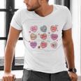 Things I Do On Valentines's Day Book Lover Candy Heart Men's V-Neck T-Shirt