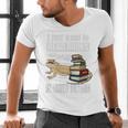 Tiny Dinosaur Read Books & Pet My Bearded Dragon Lover Premium Tri-Blend Men's V-Neck T-Shirt