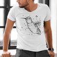 Tucson Festival Of Books TFOB 2010 Hummingbird Mascot Men's V-Neck T-Shirt