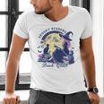 Vintage Sexy Witch Spooky Readers Book Lover Club Halloween Men's V-Neck T-Shirt