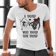 I Vow You Vow We Vow Merch Dark Romance Smutty Book Smutt Men's V-Neck T-Shirt I Vow You Vow We Vow Merch Dark Romance Smutty Book Smutt Men's V-Neck T-Shirt
