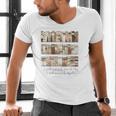 I Will Read Books Here And There I Will Read Books Anywhere Men's V-Neck T-Shirt I Will Read Books Here And There I Will Read Books Anywhere Men's V-Neck T-Shirt