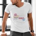 A Woman Cannot Survive On Books Alone She Also Needs Yarn Premium Men's V-Neck T-Shirt