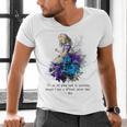 Women's Vintage Book Quote It’s No Use Going Back To Yesterday Men's V-Neck T-Shirt