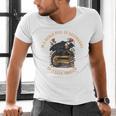 In A World Full Of Bookworms Be A Book Dragon Book Lover Men's V-Neck T-Shirt