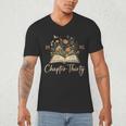 1995 Chapter Thirty 30th Birthday Wildflower Book 30 Yrs Old Men's V-Neck T-Shirt 1995 Chapter Thirty 30th Birthday Wildflower Book 30 Yrs Old Men's V-Neck T-Shirt