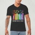 8647 Foxtrots Tangos Deltas Book Flower Resist Book Lovers Men's V-Neck T-Shirt 8647 Foxtrots Tangos Deltas Book Flower Resist Book Lovers Men's V-Neck T-Shirt