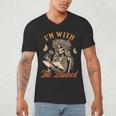 Banned Book Reading Squad Bookish I'm With The Banned Men's V-Neck T-Shirt
