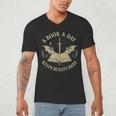 A Book A Day Keeps Reality Away Reading Escape Quote Men's V-Neck T-Shirt A Book A Day Keeps Reality Away Reading Escape Quote Men's V-Neck T-Shirt
