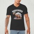 Book Dinosaur T-Rex Bookworm Dino Book Reading Men's V-Neck T-Shirt Book Dinosaur T-Rex Bookworm Dino Book Reading Men's V-Neck T-Shirt