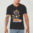 Book Lover Cute Baby Dragon Reading Men's V-Neck T-Shirt Book Lover Cute Baby Dragon Reading Men's V-Neck T-Shirt