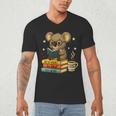 Book Lover Koala Reading Bookish Library Read Books Be Kind Men's V-Neck T-Shirt