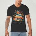 Book Lover Librarian Reading Library Readers Men's V-Neck T-Shirt