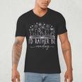 Book Lover Library Reading Bookish Literature Reader Men's V-Neck T-Shirt