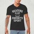 Book Lover Reading For Teachers Students Librarians Men's V-Neck T-Shirt Book Lover Reading For Teachers Students Librarians Men's V-Neck T-Shirt