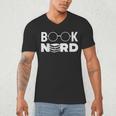 Book Nerd Book Club Bookworm Reading Lover Humor Men's V-Neck T-Shirt Book Nerd Book Club Bookworm Reading Lover Humor Men's V-Neck T-Shirt