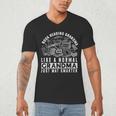 Book Reading Grandma Book Lover Grandma Men's V-Neck T-Shirt