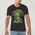 Book A Saurus Bookasaurus Dinosaur Book Girls Boys Toddler Men's V-Neck T-Shirt