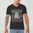 All Booked For Christmas Tree Book Ugly Christmas Sweatshirt Men's V-Neck T-Shirt All Booked For Christmas Tree Book Ugly Christmas Sweatshirt Men's V-Neck T-Shirt