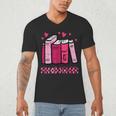 All Booked Read Book Reading Librarian Men Women Kids Men's V-Neck T-Shirt