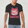 All Booked For Valentine Book Lovers Teacher Girl Women Kid Men's V-Neck T-Shirt