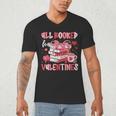 All Booked For Valentines Book Coffee Teacher Women Men's V-Neck T-Shirt