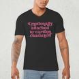 Bookish Galentines Day Valentine Book Club Matching Reader Men's V-Neck T-Shirt