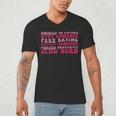 Bookish Romance Tropes Book Club Reader Spicy Book Lover Men's V-Neck T-Shirt