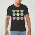 Bookish Romance Tropes Smut Reader Spicy Book Lover Men's V-Neck T-Shirt