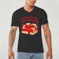 Books Are My Love Language Valentines Day For Books Lover Men's V-Neck T-Shirt