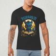 Books Quote Bookaholic Dragon Bookish Reading Men's V-Neck T-Shirt