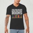 Never Too Many Books Read Book Reading Librarian Men Women Men's V-Neck T-Shirt Never Too Many Books Read Book Reading Librarian Men Women Men's V-Neck T-Shirt