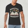 Bookstore Wanderers Retro Women Book Lovers Men's V-Neck T-Shirt