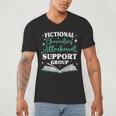 Bookworm Fictional Character Introvert Men's V-Neck T-Shirt