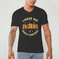 Bookworm I Have No Shelf Control Book Lover Men's V-Neck T-Shirt Bookworm I Have No Shelf Control Book Lover Men's V-Neck T-Shirt