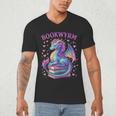 Bookwyrm Just a Girl Who Loves Dragons Books Dragon Reader Men's V-Neck T-Shirt Bookwyrm Just a Girl Who Loves Dragons Books Dragon Reader Men's V-Neck T-Shirt