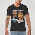 Born-To Read Forced To Work Reading Book Lover Men's V-Neck T-Shirt Born-To Read Forced To Work Reading Book Lover Men's V-Neck T-Shirt
