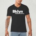 Brooklyn Public Library NY New York Neighborhood Book Lover Men's V-Neck T-Shirt Brooklyn Public Library NY New York Neighborhood Book Lover Men's V-Neck T-Shirt