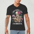 I Buy Books Like I'm Immortal Men's V-Neck T-Shirt I Buy Books Like I'm Immortal Men's V-Neck T-Shirt