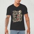 I Buy Books Like I'm Immortal Reader Meme Graphic Men's V-Neck T-Shirt